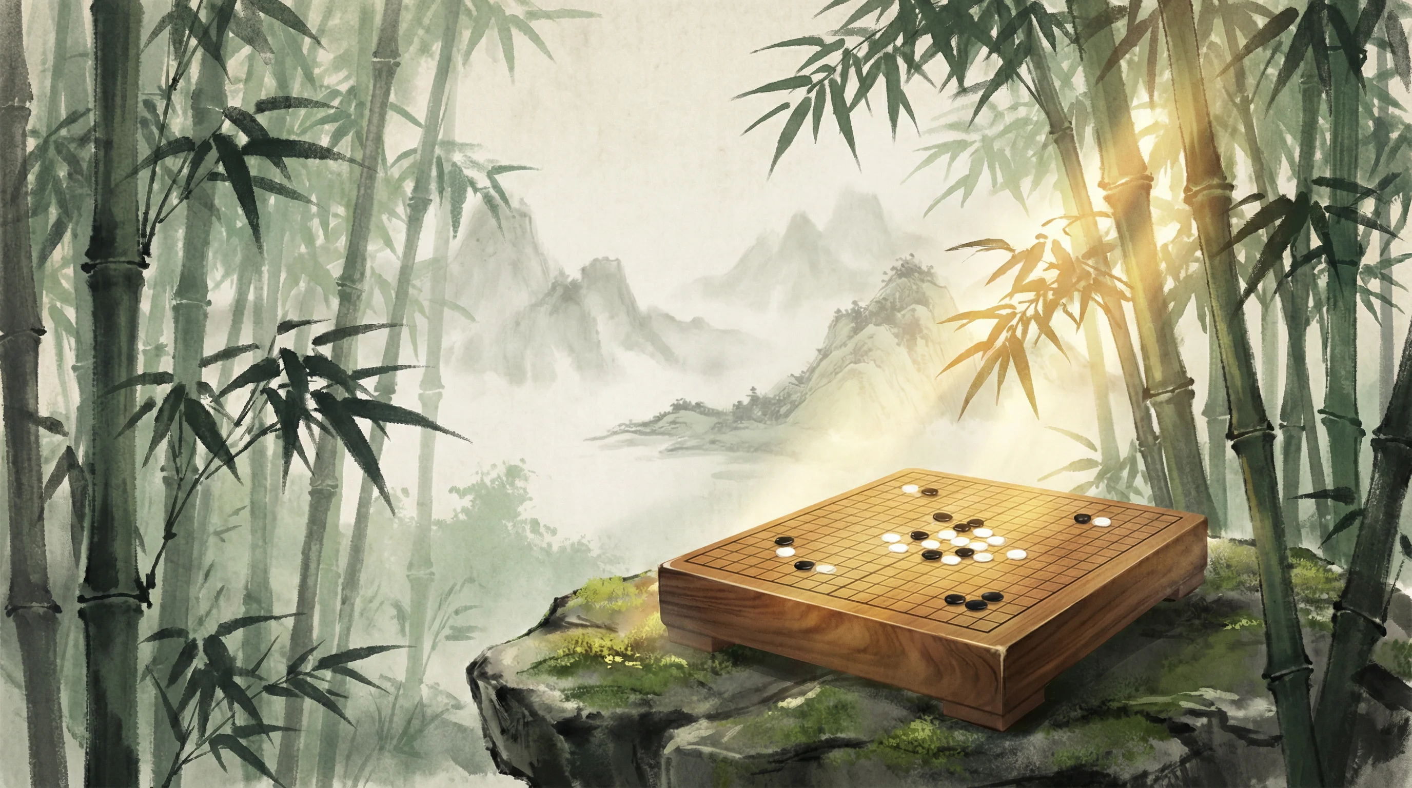 竹林隐士围棋道场 问鼎棋牌 全景